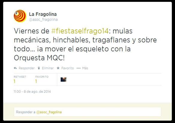 viernes de fiestas twitter