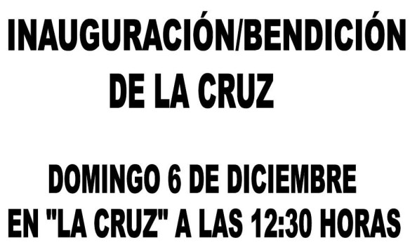 bendicion cruz
